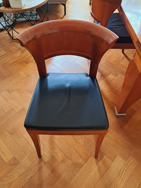 Image 1 of 4X Giorgetti Sella Media Stoelen