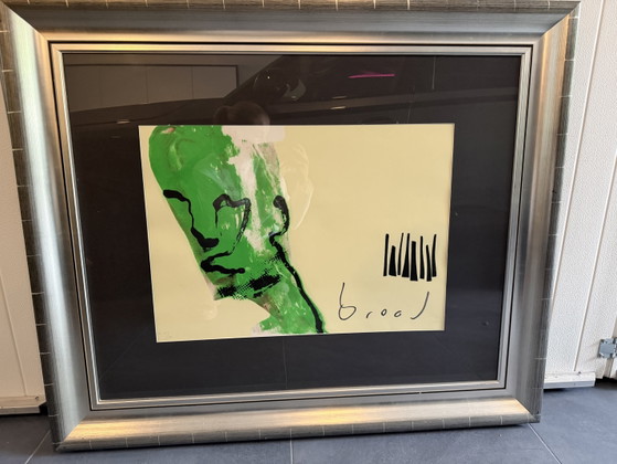 Herman Brood – Green Head – Paintings & Drawings, Other (photo 3 of 6)