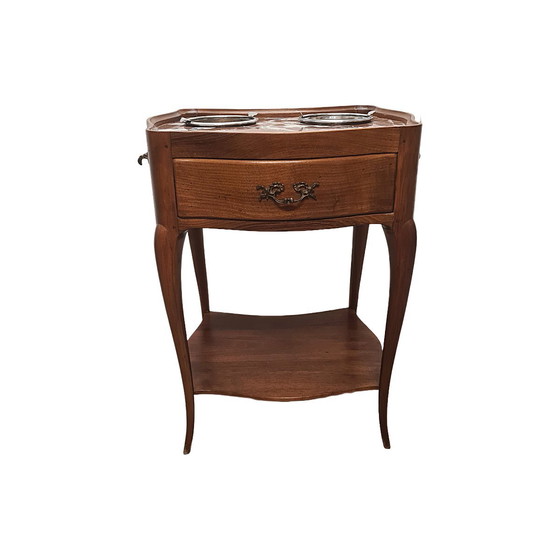 Image 1 of Antique French Louis XV Style Rafraichissoir Table, 19th Century