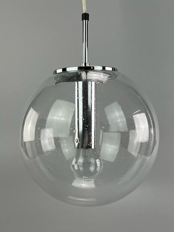 Image 1 of 60s 70s lamp ceiling lamp Limburg "Globe" ball lamp ball design 60s