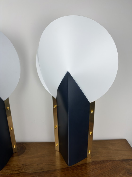 Postmoderne Tafellampen van Samuel Parker voor Slamp, Set van 2 – Plastic (photo 3 of 12)