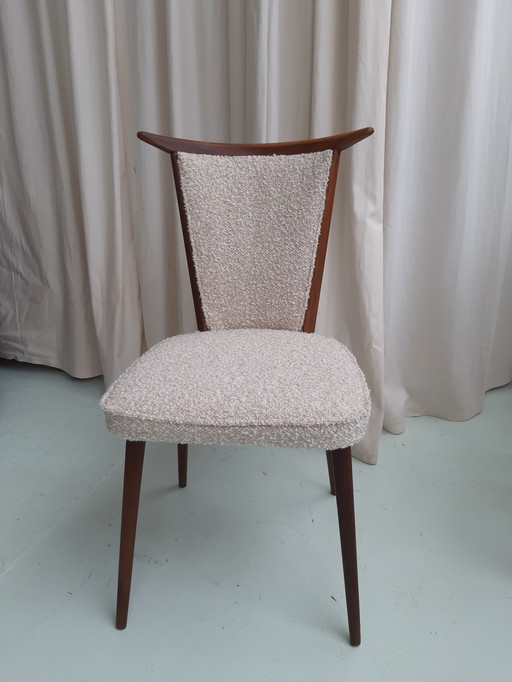 Cowhorn dining room chair