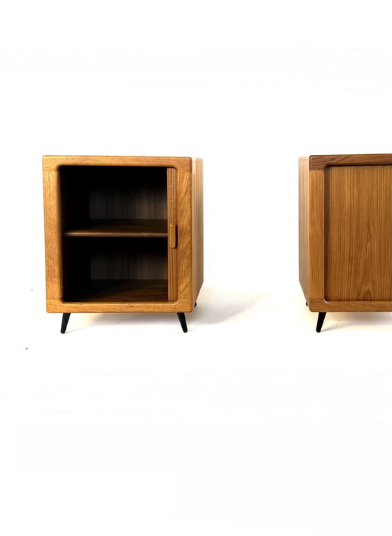 Image 1 of Set di 2 comodini vintage danesi, Silkenborg Møbelfabrik '80
