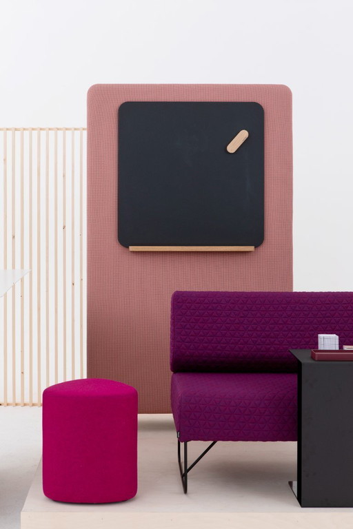 Canapé design Cascando Team LSM Double Seater - Kvadrat Triangular