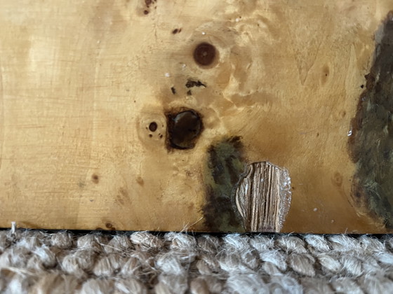 Image 1 of Couchtisch aus Ulmenholz 70er Jahre