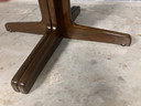 Thonet dining table round oval XL