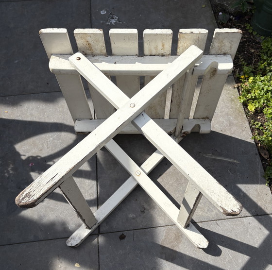 Image 1 of Vintage Herlag wooden garden chairs and table