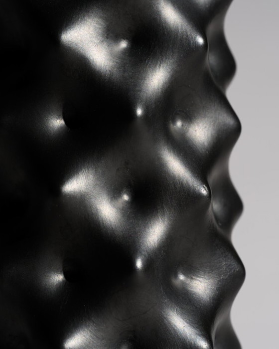 Image 1 of Dieter Mankau & Christa Häusler-Goltz Porcelaine Noire Bisque Porcelain Vase Duo