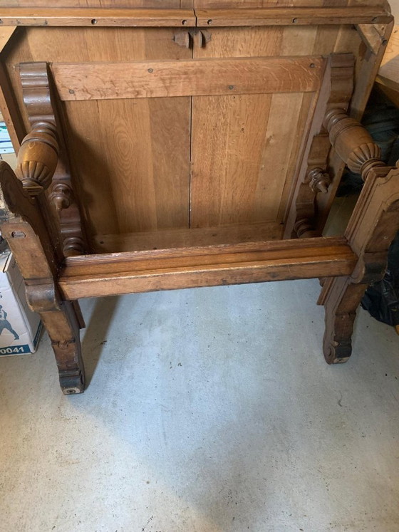 Image 1 of Solid oak coffee table