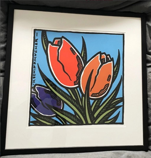 Henk Schiffmacher (1952) - Tulipanes holandeses