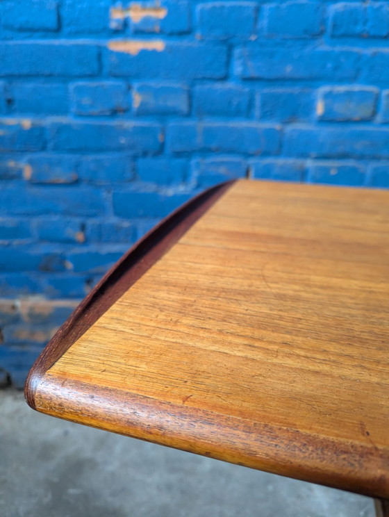 Vintage Danish teak coffee table, Wood, Brown (photo 4 of 8)