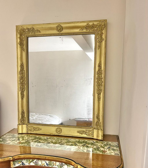 Antique mirror 99x88cm