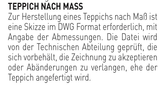 Image 1 of Tapis design Minotti « Dibbets Flag - Titanium » (4,45 x 6,75)