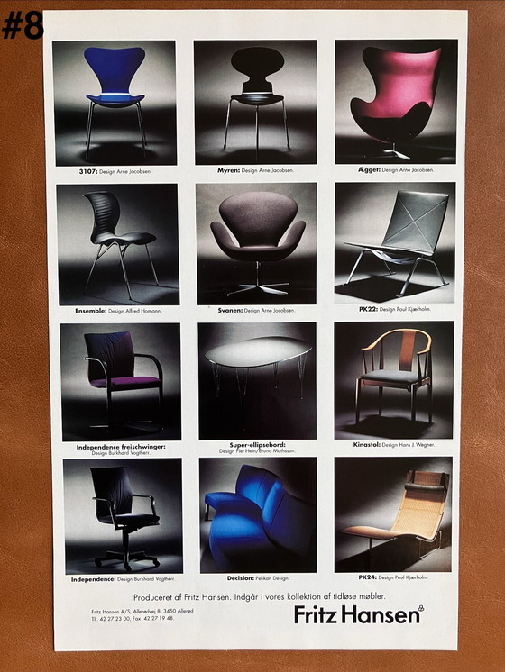 Image 1 of Materiale pubblicitario dal design vintage anni '80 e '90