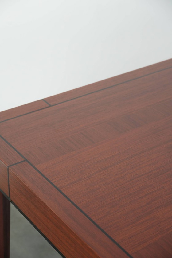 Image 1 of Beautiful, spacious 6-person Art Deco design dining table by Schuitema from the Decoforma series with unique details.