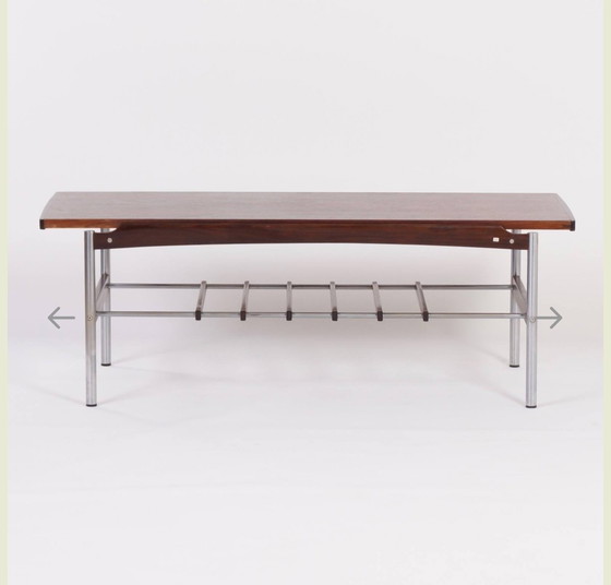 Image 1 of Table basse en palissandre Louis van Teeffelen