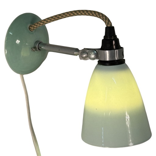 British Timeless Classics (1990) - Applique / Lampada da parete - Azzurro/verde - Bone China