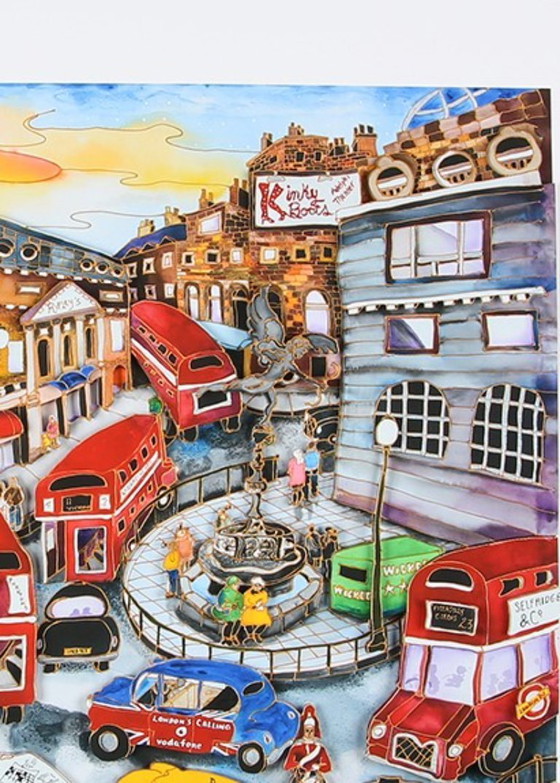 Image 1 of Pergola, Linnea - Picadilly-Circus - Giclée - signed by hand - NEW