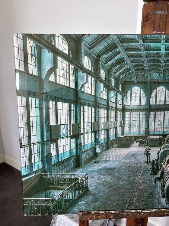 Image 1 of Fotografía arquitectónica detrás de cristal acrílico sobre Alubond (Dibond) – 90 × 60 cm