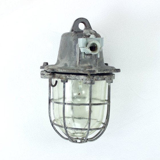 Image 1 of Plafonnier industriel, Tchécoslovaquie, années 1940