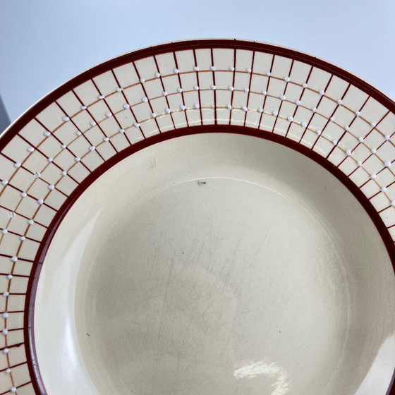 Image 1 of Set of 6 Longchamp soup plates, "Colmar" model