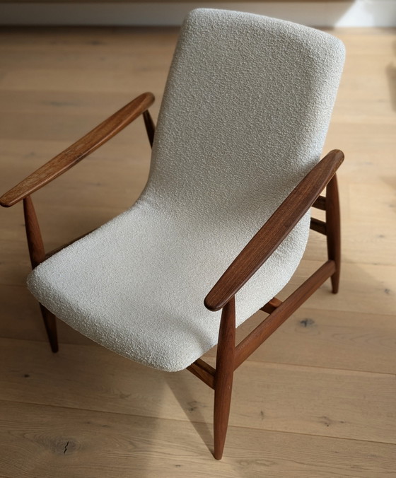 Louis van Teeffelen pour la chaise longue WéBé | années 1960 – Fauteuils, Textile, Wood (photo 14 of 14)