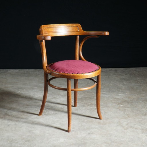 Antique Thonet 233 Chair – 1920s – bureaustoelen, Textile, Vintage