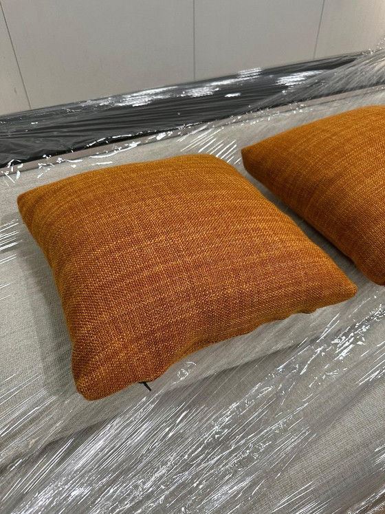 Image 1 of Coussins décoratifs Minotti, lot de 3, en parfait état.