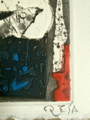José ORTEGA (1921–1990) – Signed Original Color Engraving – 20 × 16 cm