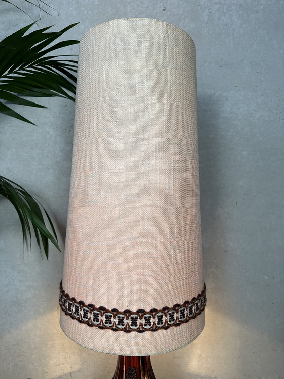 Image 1 of Lampe sur pied vintage XL à lave épaisse