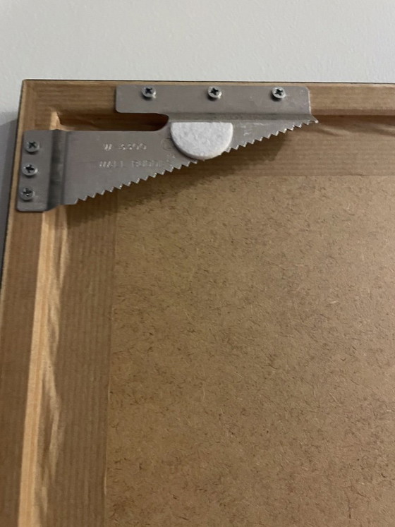 Image 1 of Framed original exhibition poster Kazimir Malevich 177x120 cm Kazimir Malevich - originele tentoonstellingsposter