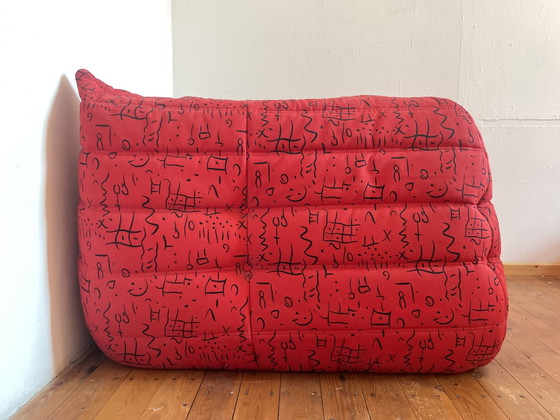 Image 1 of 1993 Ligne Roset Togo 2-Seater & Corner Set – 20th Anniversary