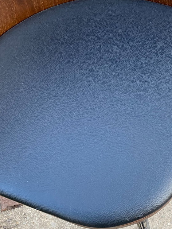 Image 1 of Mesa de teca Sam y cuatro sillas, modelo Fusion, de Sandra Kragnert para IKEA, Suecia, años 90