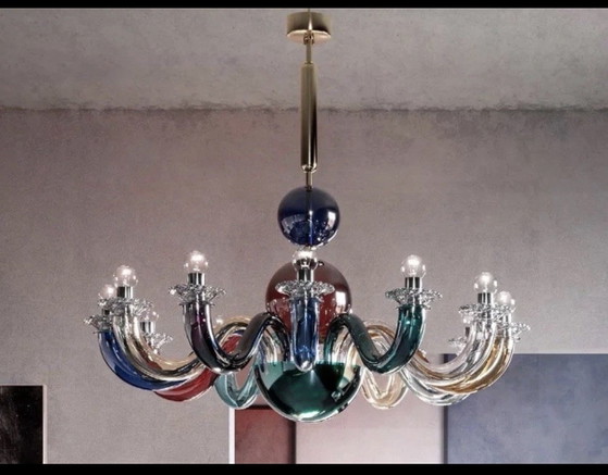 Gio Ponti Venini 99.80 Lámpara Colgante de Cristal de Murano NUEVA con Garantía – Lámparas colgantes (photo 2 of 5)