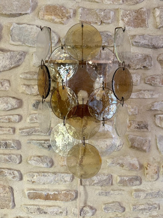 Image 1 of GINO VISTOSI VINTAGE WALL LAMP