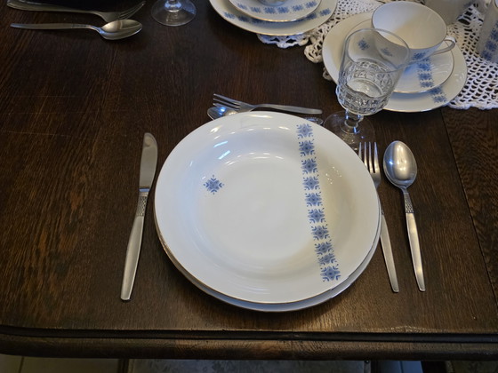 Image 1 of Vintage coffee and tea set + dinner service from the quality brand Kronester Bavaria (Germany).