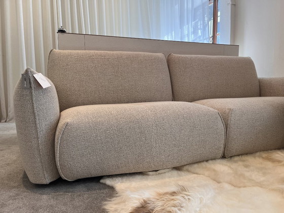 Bib sofa 3,5 seat - Passe Partout - beige/lichtgrijs – Banken, Textiel (photo 7 of 8)