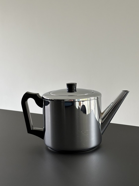 Image 1 of Bredemeijer Duet Design Boston Teekanne aus Edelstahl