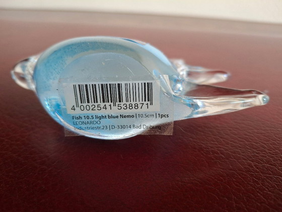 Image 1 of Pez Leonardo de vidrio soplado