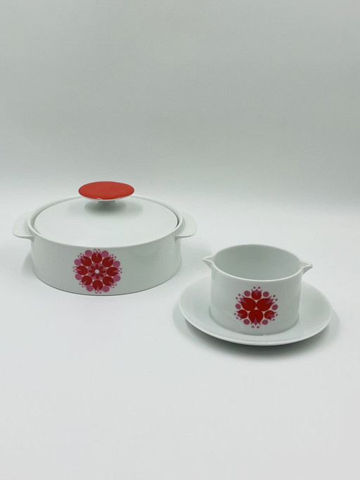 Thomas Service Duo „Tulpenmedaillon“ 1970 – tafelaccessoires, Ceramic (photo 2 of 14)
