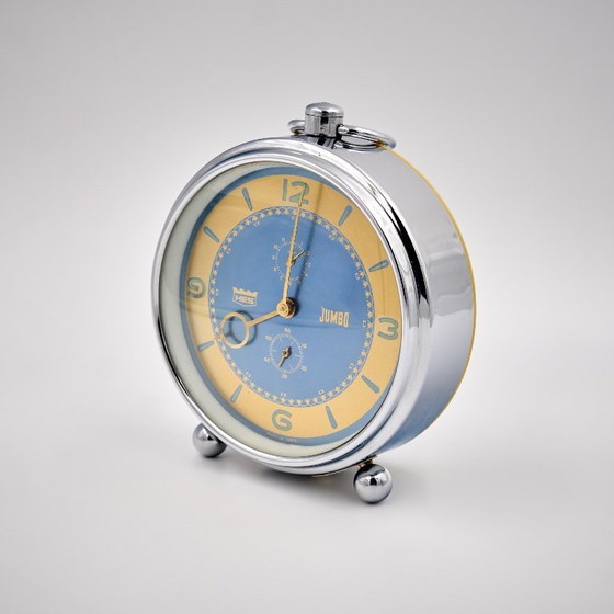 Image 1 of Rara sveglia meccanica vintage HES JUMBO, prodotta in India