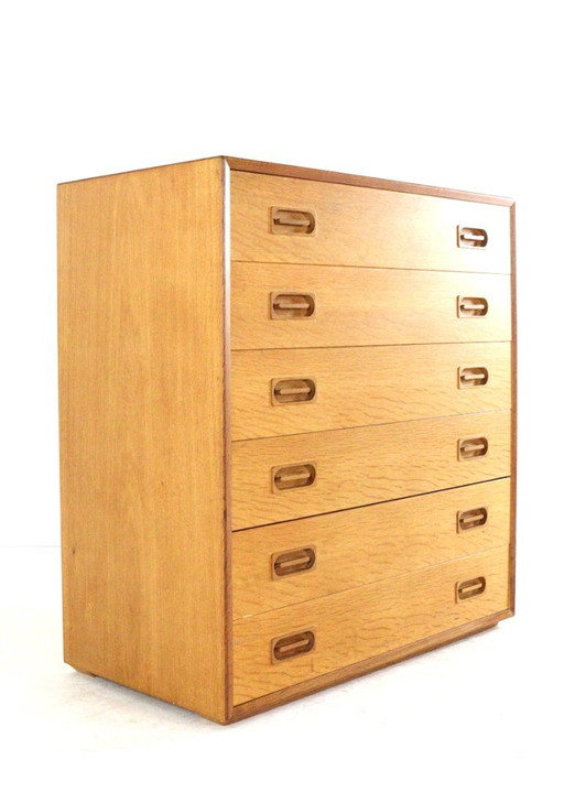 Cassettiera vintage Dyrlund Smith, stile danese di metà secolo. – ladekasten, Wood (photo 2 of 15)