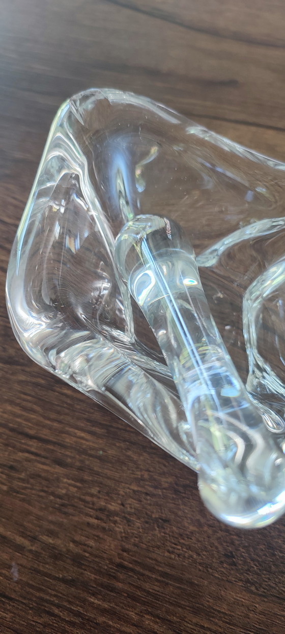 Image 1 of Asbak en stamper Daum kristalwerk