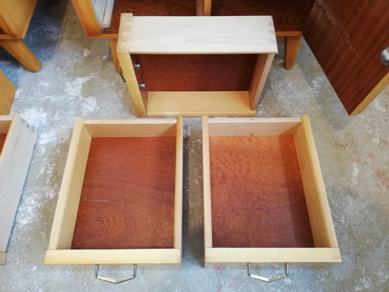 Image 1 of Tables de nuit luxueuses Mid Century Vintage Sideboards