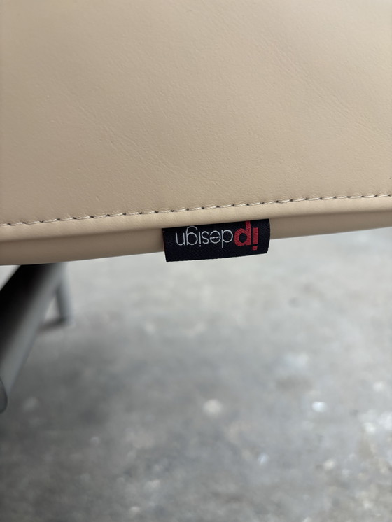 Image 1 of Ipdesign Campus Liege Sofa Designer Leer beige