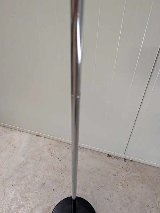 Vintage-style Space Age Floor lamp with three adjustable black eyeball spots – Floor lights, Metal, Chrome (photo 5 of 6)