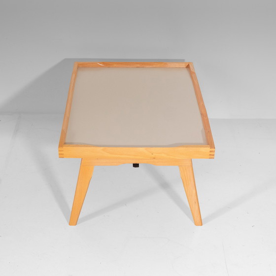 Image 1 of 1x Plateau de lit pliant en bois et formica, Mid-Century Modern - Support de livres, Italie 1970