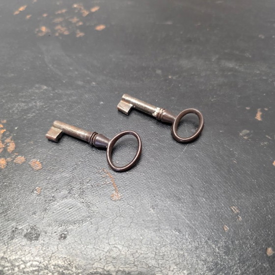 Image 1 of Antica scrivania inglese in radica di noce, circa 1860