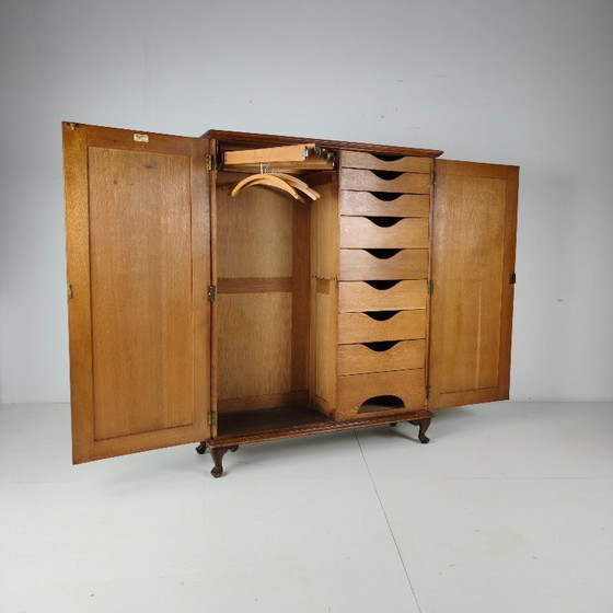 Image 1 of Art Deco style wardrobe from the early 20th century, manufactured by Innovation Ingenuities Ltd.