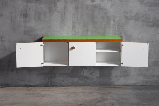 Image 1 of Wandkast van Charlotte Perriand voor Les Arcs, Frankrijk, jaren 70.